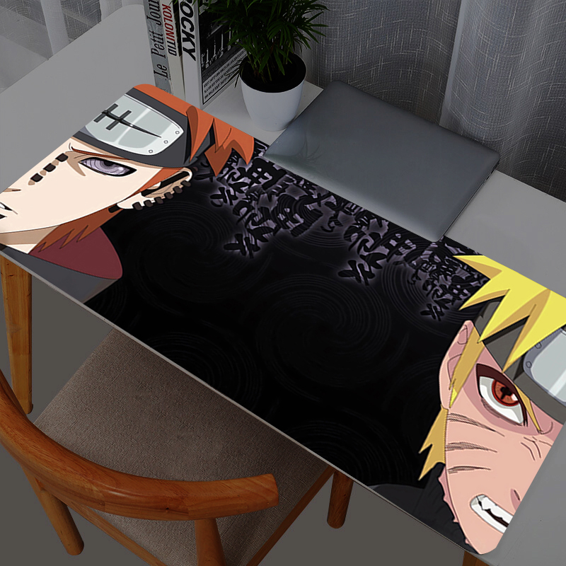 Gaming Keyboard Nearby - Japan Naruto Anime Mouse Pads Larger