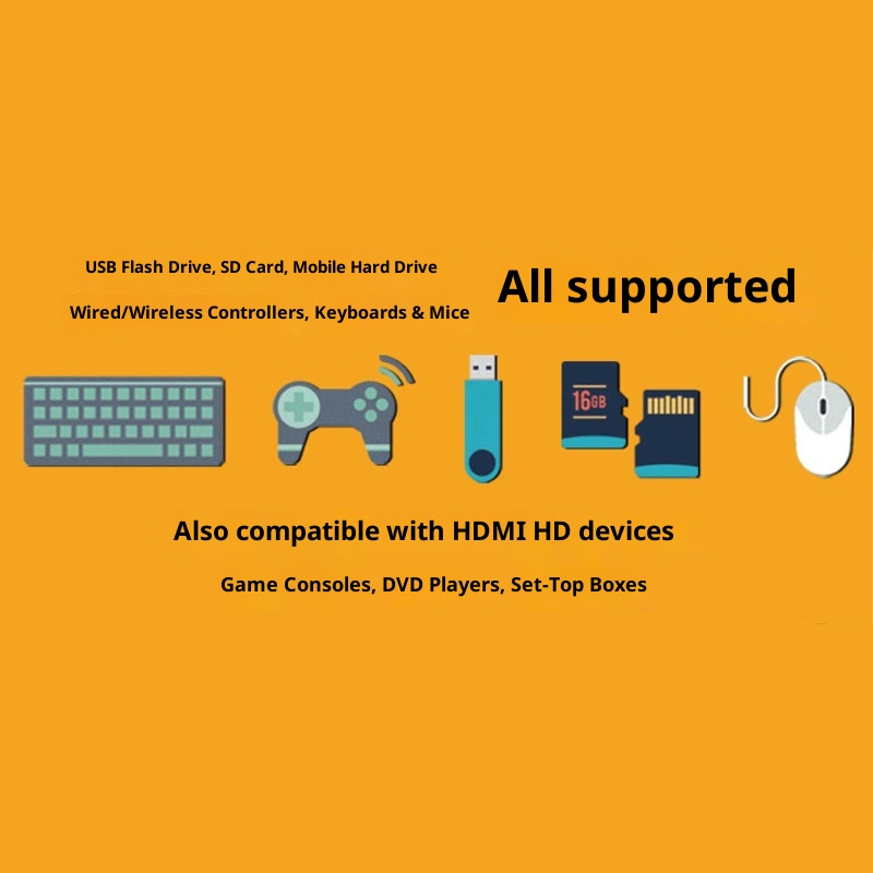 Retro Gaming Mini Tv Table Pai - Gaming Keyboard Mini ulasan dan harga