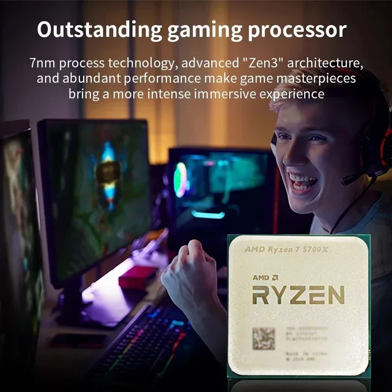 AMD Ryzen 7 5700X Processor 8- - Amd Cpu Ryzen 7 ulasan dan harga