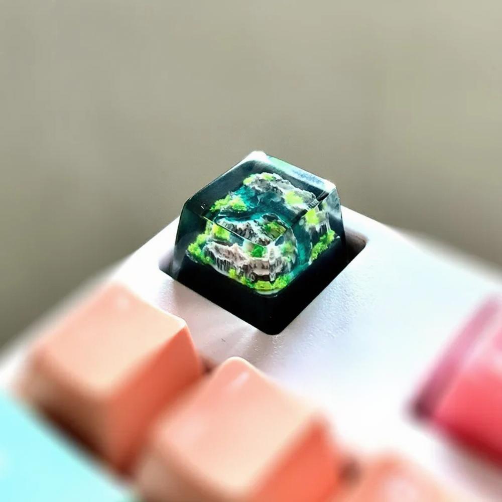 Mountain And Sea Artisan Resin - Gaming Keyboard No Rgb ulasan dan harga