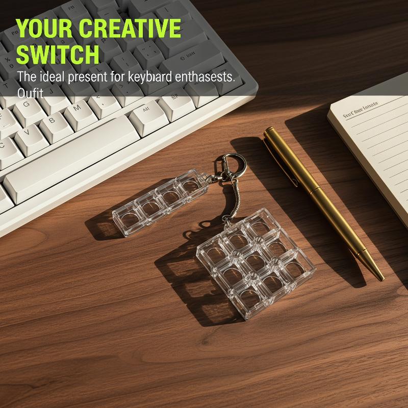 DIY Keychain Keyboards Switch  - Gaming Keyboard Test ulasan dan harga